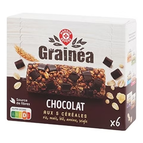 Photo de Barre de céréales chocolat